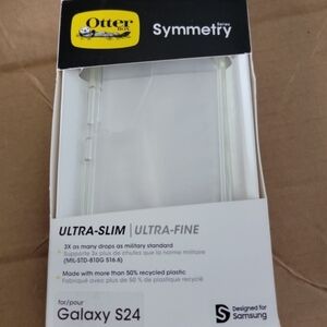 OtterBox Symmetry Series Case for Samsung Galaxy S24 - Transparent